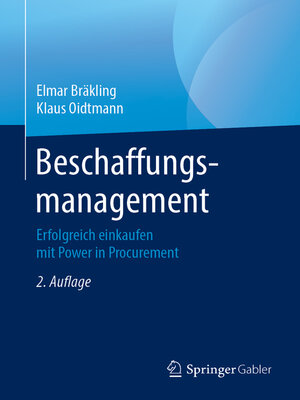 cover image of Beschaffungsmanagement